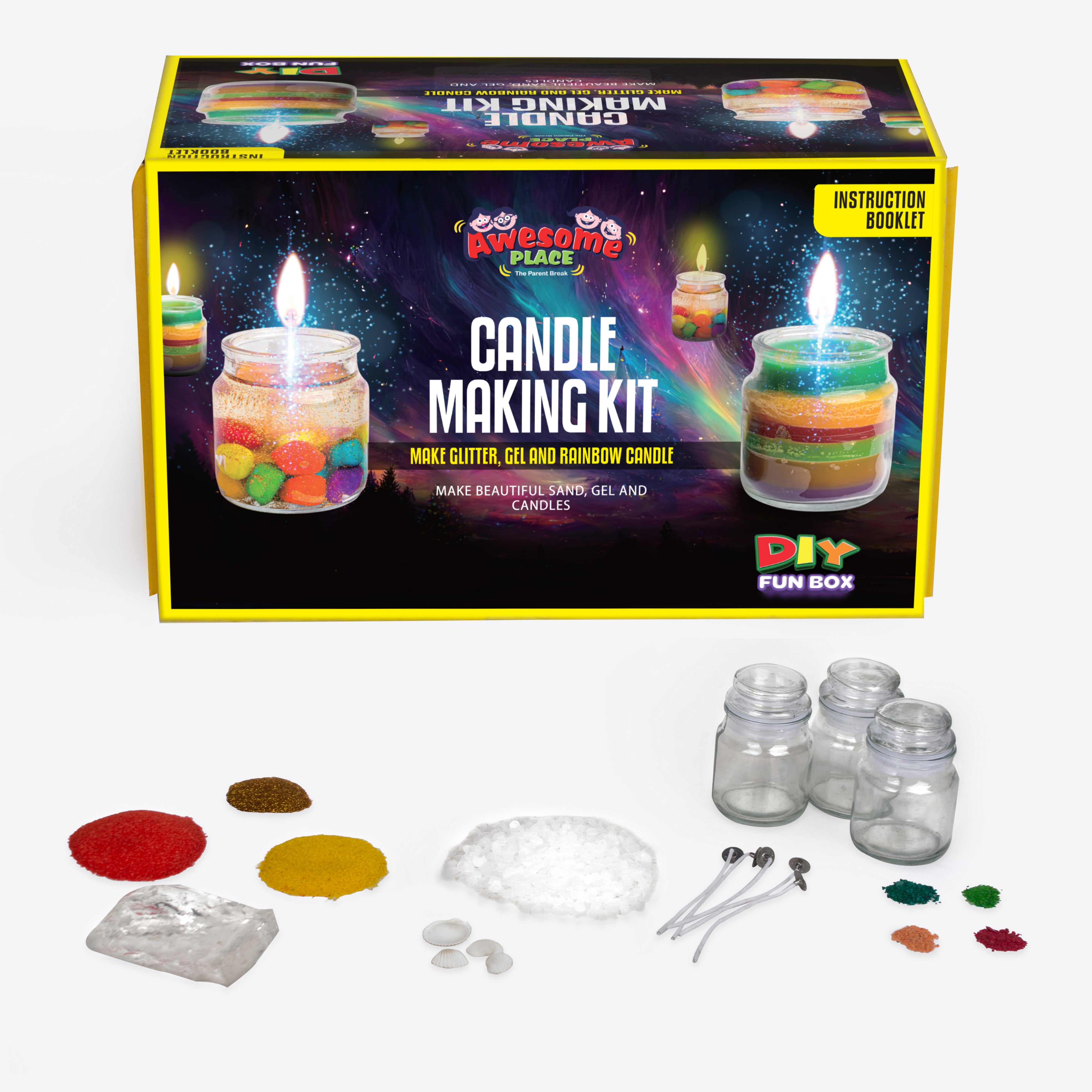 Beginner Gel Candle Making Kit