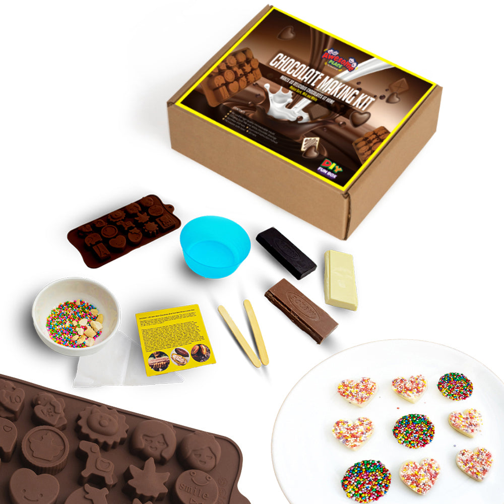 Elaborate Chocolate-Making Kits : chocolate making kit
